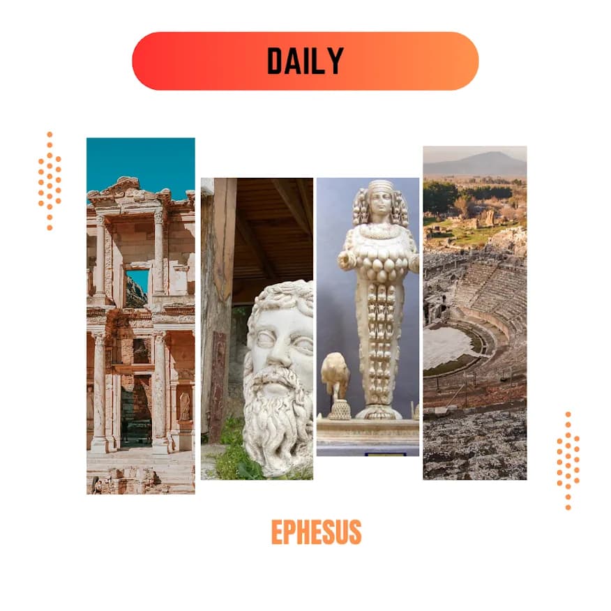 Ephesus tour in western Türkiye
